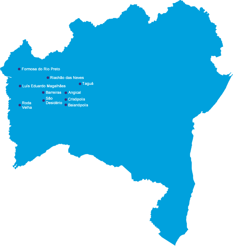 aluguel transformadores, luís eduardo magalhães